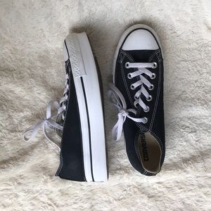Black Platform Converse